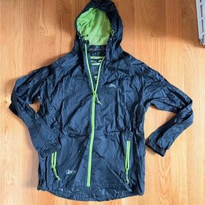 Trespass Gray and Lime Jacket